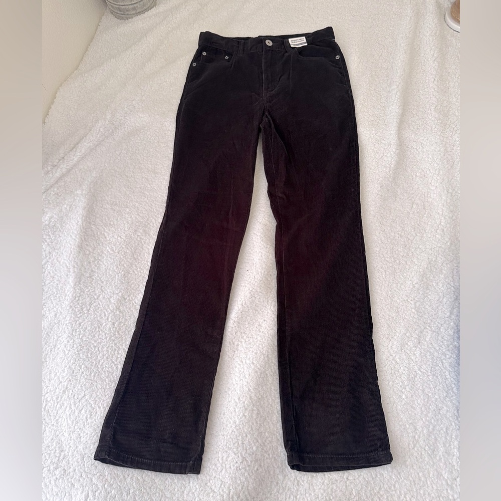 Basic Edition boys black corduroy pants 14